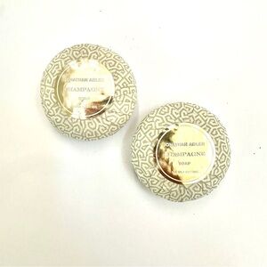 New Jonathan Adler Champagne small travel soaps (2 soaps)